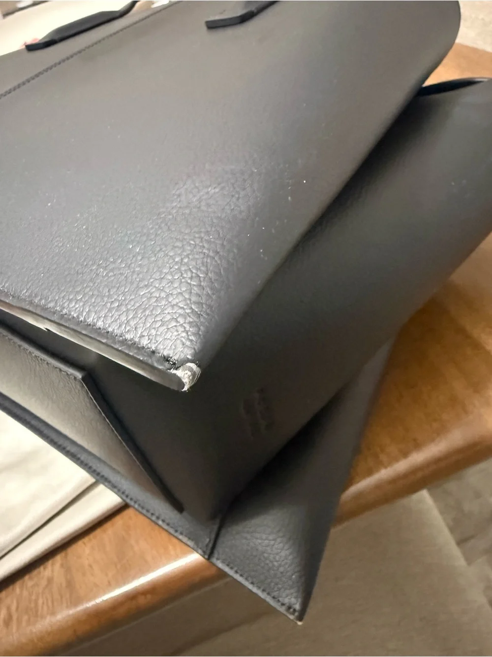 Freja New York Paloma Tote Black Work Laptop Bag + Dust Bag